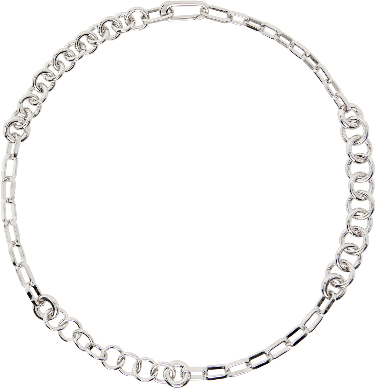 Laura Lombardi Silver Stessa Necklace