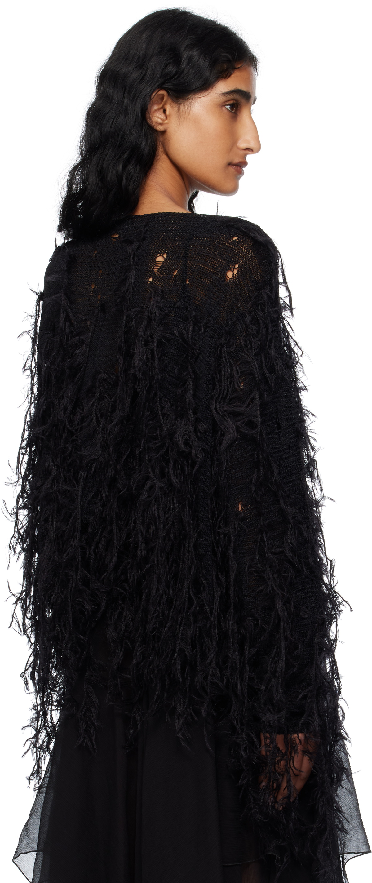 Ann Demeulemeester Black Vilta Sweater