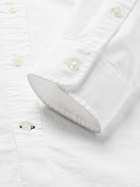 Club Monaco - Button-Down Collar Cotton Oxford Shirt - White