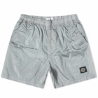 Stone Island Men's Nylon Metal Swim Short in Aqua
