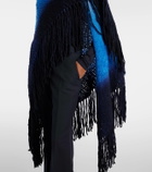 Gabriela Hearst Lauren fringed ombré cashmere shawl