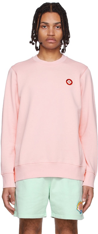 Photo: Casablanca Pink Organic Cotton Sweatshirt