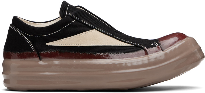 Photo: Rick Owens DRKSHDW Black Concordians Laceless Vintage Sneaks Sneakers