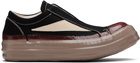 Rick Owens DRKSHDW Black Concordians Laceless Vintage Sneaks Sneakers