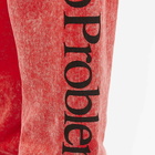 Aries Women's No Problemo Sweat Pant in Red
