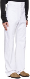 Lemaire White Sailor Jeans