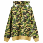 A Bathing Ape Men's Abc Camo Pullover Hoodie in Green