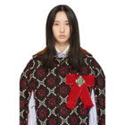 Gucci Red Ribbon Brooch