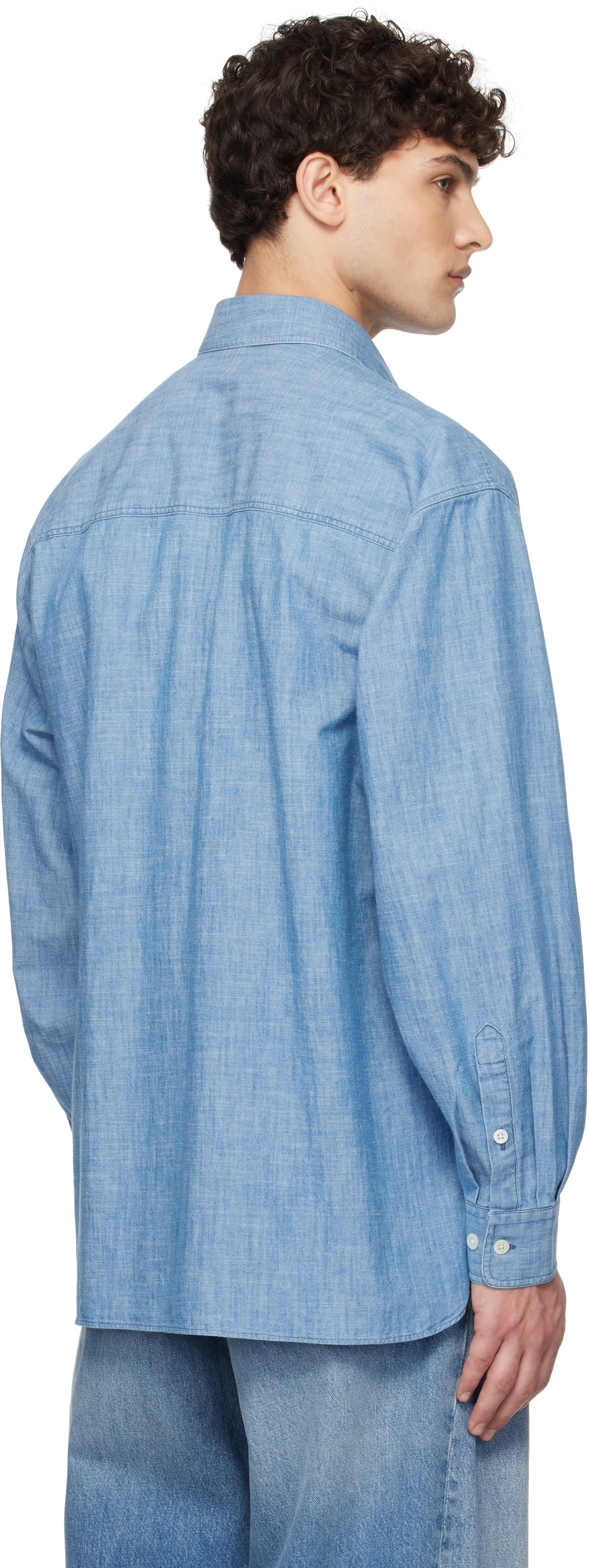 Sunflower Blue Note Denim Shirt Sunflower