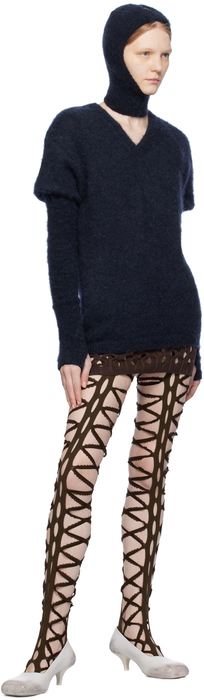 Sinéad O’Dwyer Navy School Sweater