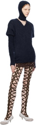 Sinéad O’Dwyer Navy School Sweater