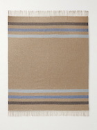 Pendleton - Eco-Wise Fringed Striped Virgin Wool Throw