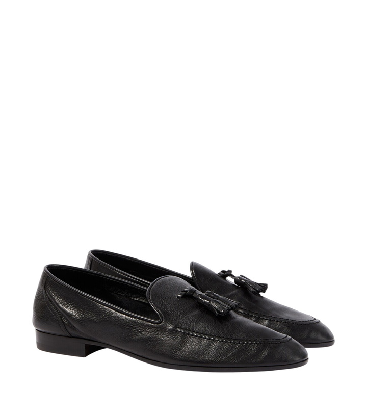 Photo: The Row Caden leather loafers