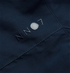 NN07 - Kai Shell Bomber Jacket - Blue