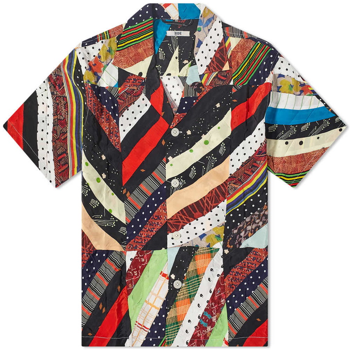 Photo: BODE Patchwork Vacation Shirt