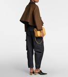 Loewe Collared cropped cotton parka