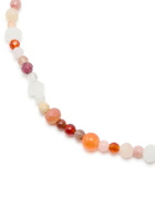 Anni LU Flamingo 18kt Gold-plated Beaded Bracelet - One Size