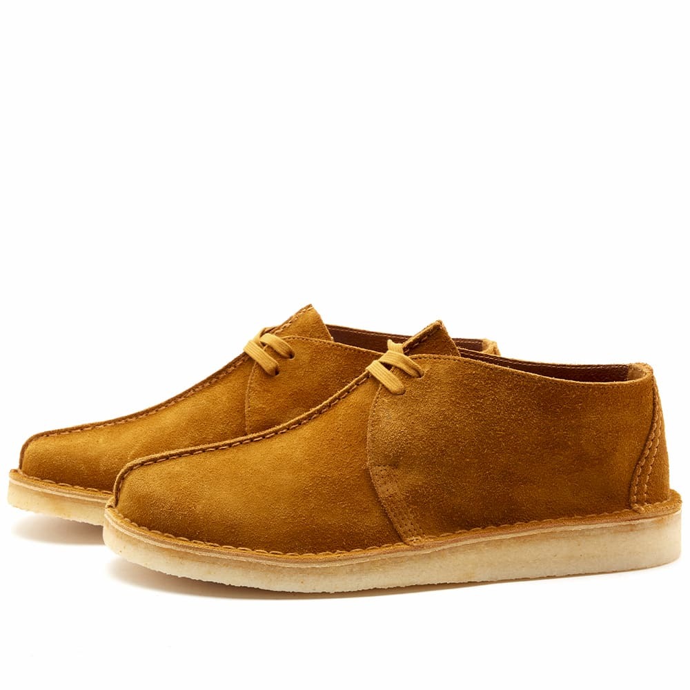 Clarks desert trek store oak suede