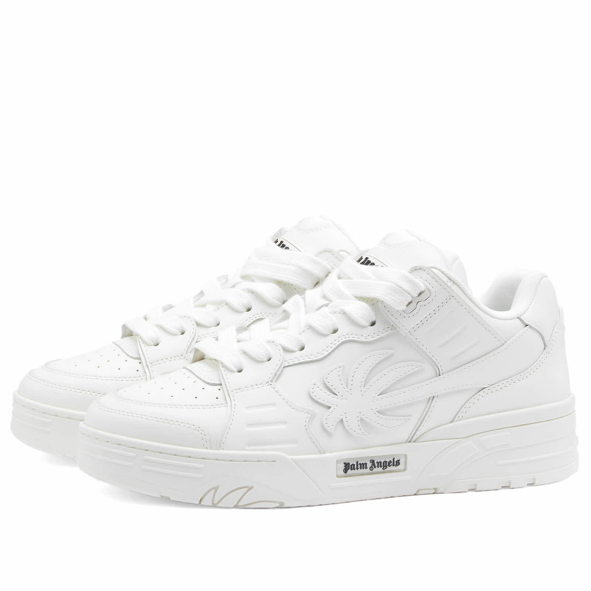 Palm Angels Men's Venice Sneakers in White Palm Angels