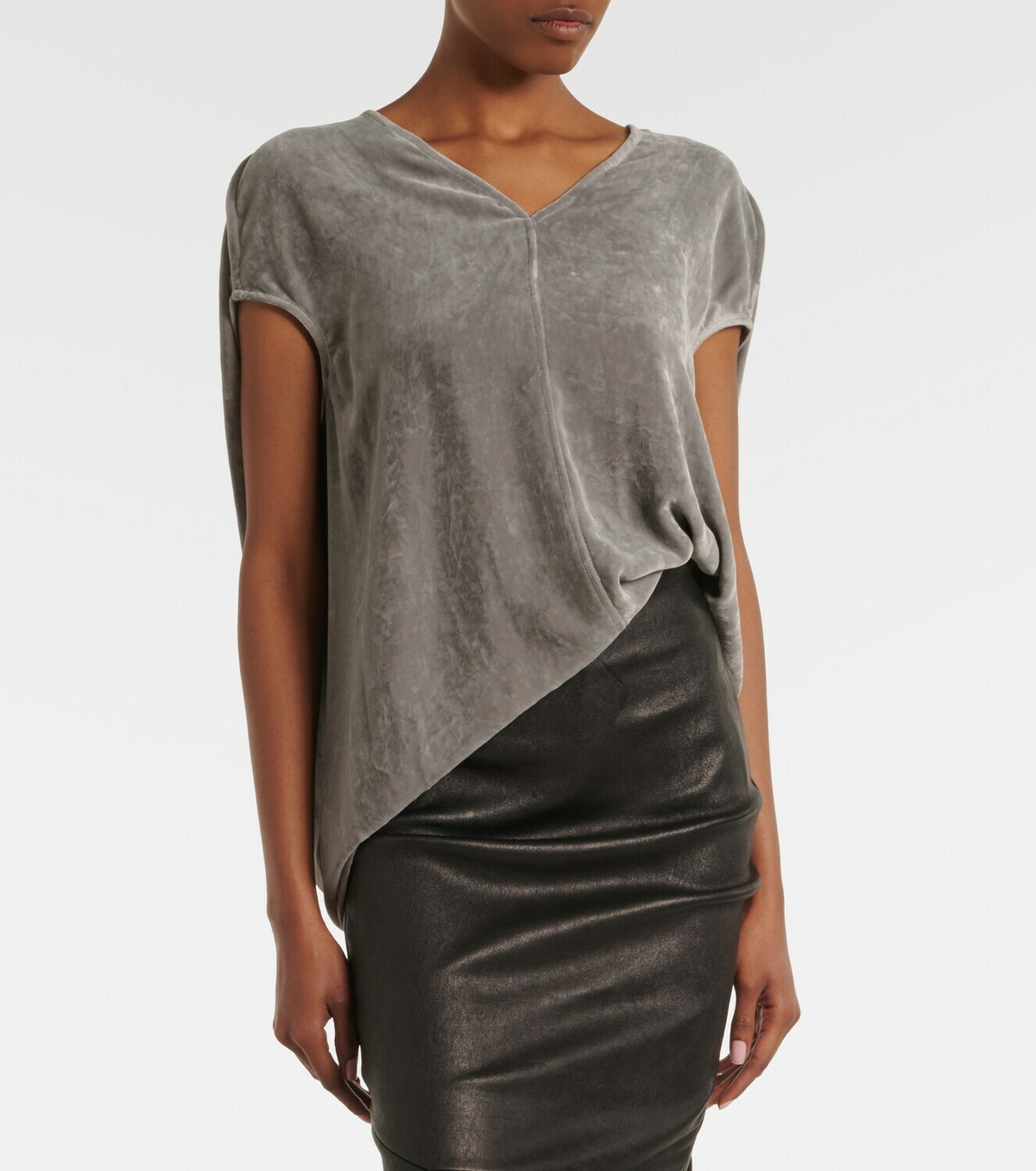 Rick Owens Floating velvet top