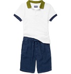 Vilebrequin - Boys Ages 2 - 12 Contrast-Tipped Cotton-Piqué Polo Shirt - Men - White