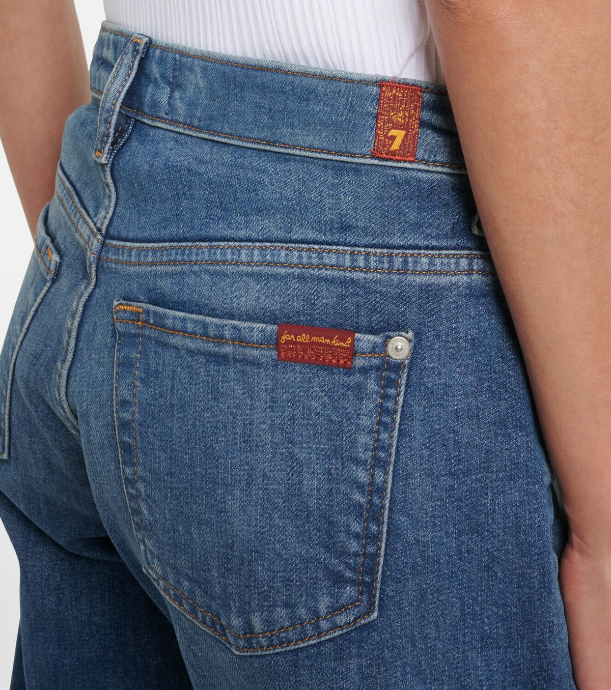 7 For All Mankind Low straight jeans