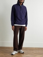 Stone Island - Marina Tapered Organic Cotton-Jersey Sweatpants - Brown
