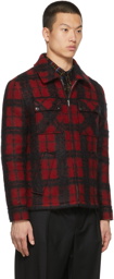 Saint Laurent Wool Check Jacket