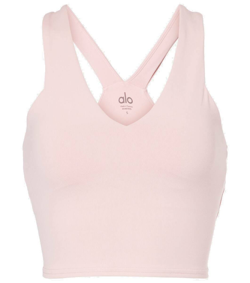 Alo yoga アロ　Bra top 新品 Alo Yoga Airbrush Real top Alo Yoga