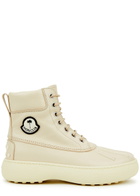 Moncler Genius 8 Moncler Palm Angels X Tod's Leather Ankle Boots Off White