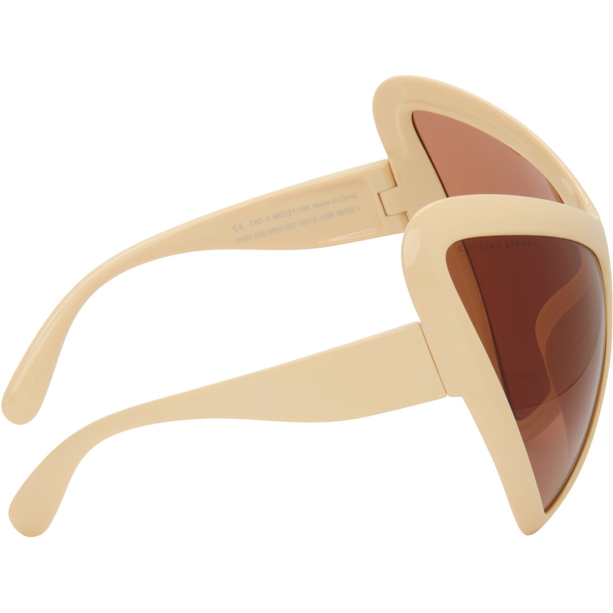Collina Strada Off-White Mariposa Sunglasses