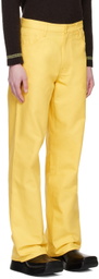 Raf Simons Yellow Workwear Jeans