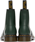 Dr. Martens Green Smooth 1460 Boots