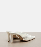 Manolo Blahnik Voluptia organza mules