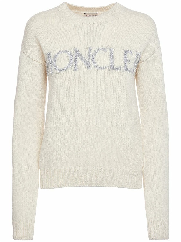 Photo: MONCLER - Logo Wool Crewneck Sweater
