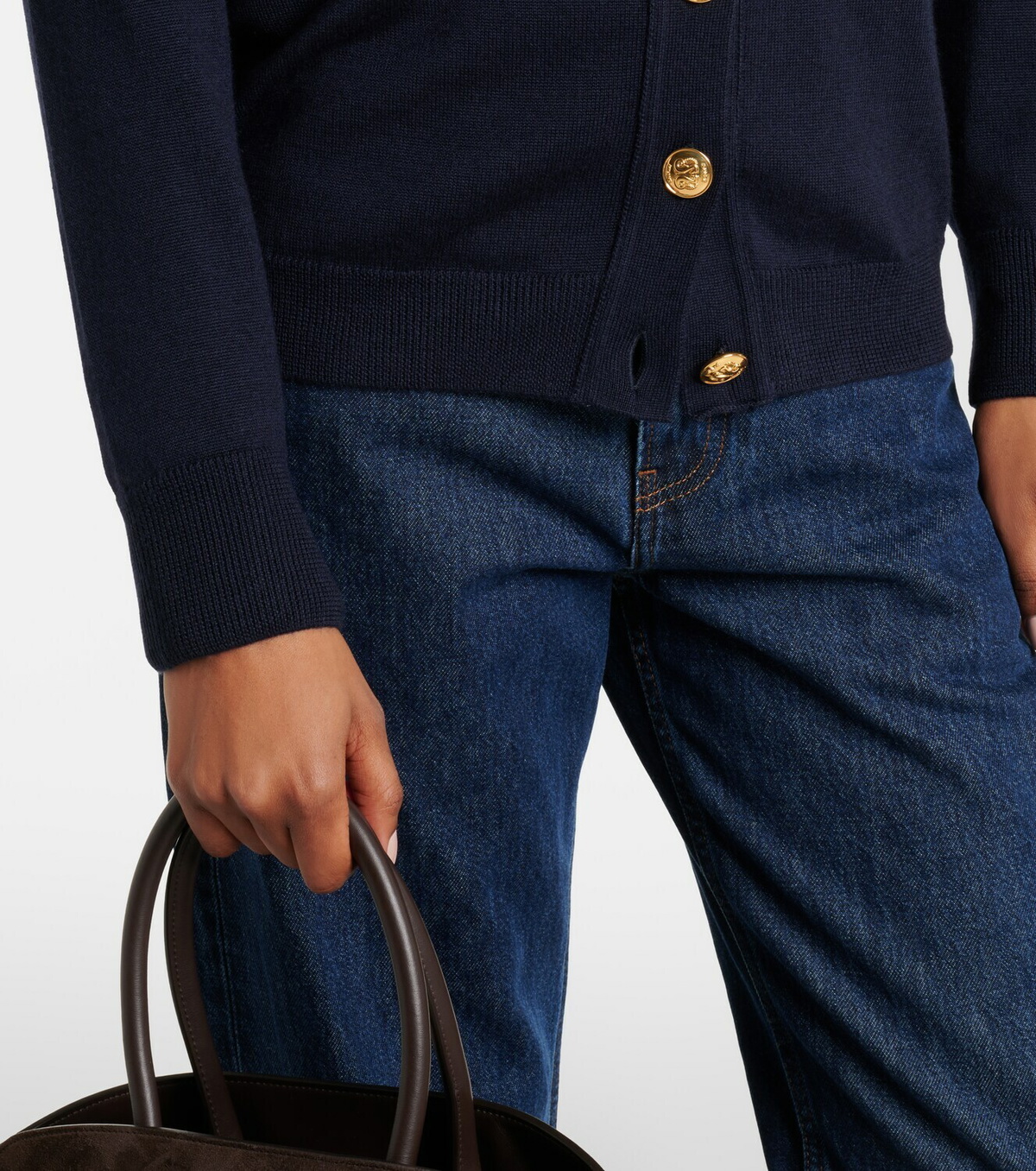 Blazé Milano Wool, silk, and cashmere cardigan