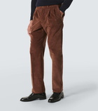 Incotex Cotton corduroy straight pants