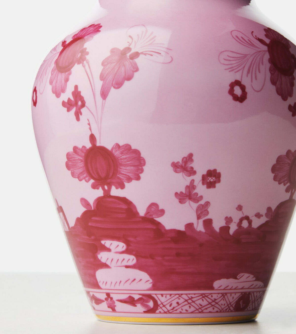 Ginori 1735 Oriente Italiano Ming Small porcelain vase