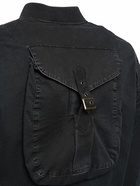 DOLCE & GABBANA Garment-dyed Stretch Cotton Blouson