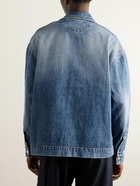 Jacquemus - Logo-Embroidered Denim Shirt - Blue