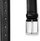 Anderson's - 3cm Black Leather Belt - Black