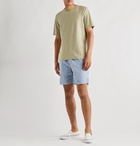 Save Khaki United - Easy Slim-Fit Cotton-Poplin Drawstring Shorts - Blue