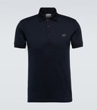 Burberry - Cotton and silk polo shirt