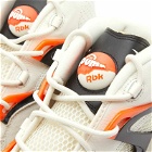 Reebok Men's Question Pump Sneakers in Chalk/Core Black/Pump Orange