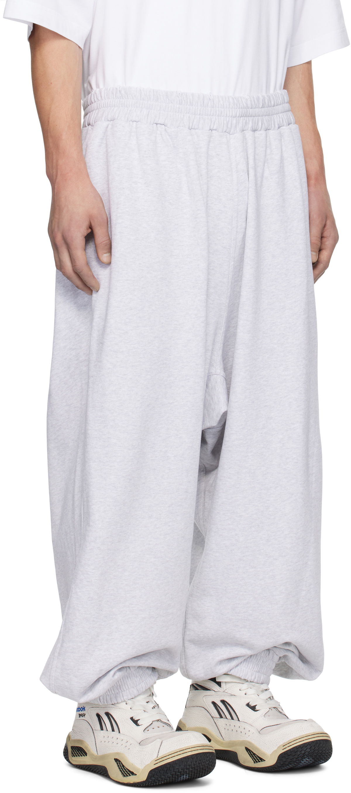 Hed Mayner Gray Reebok Edition Sweat Jogger Sweatpants