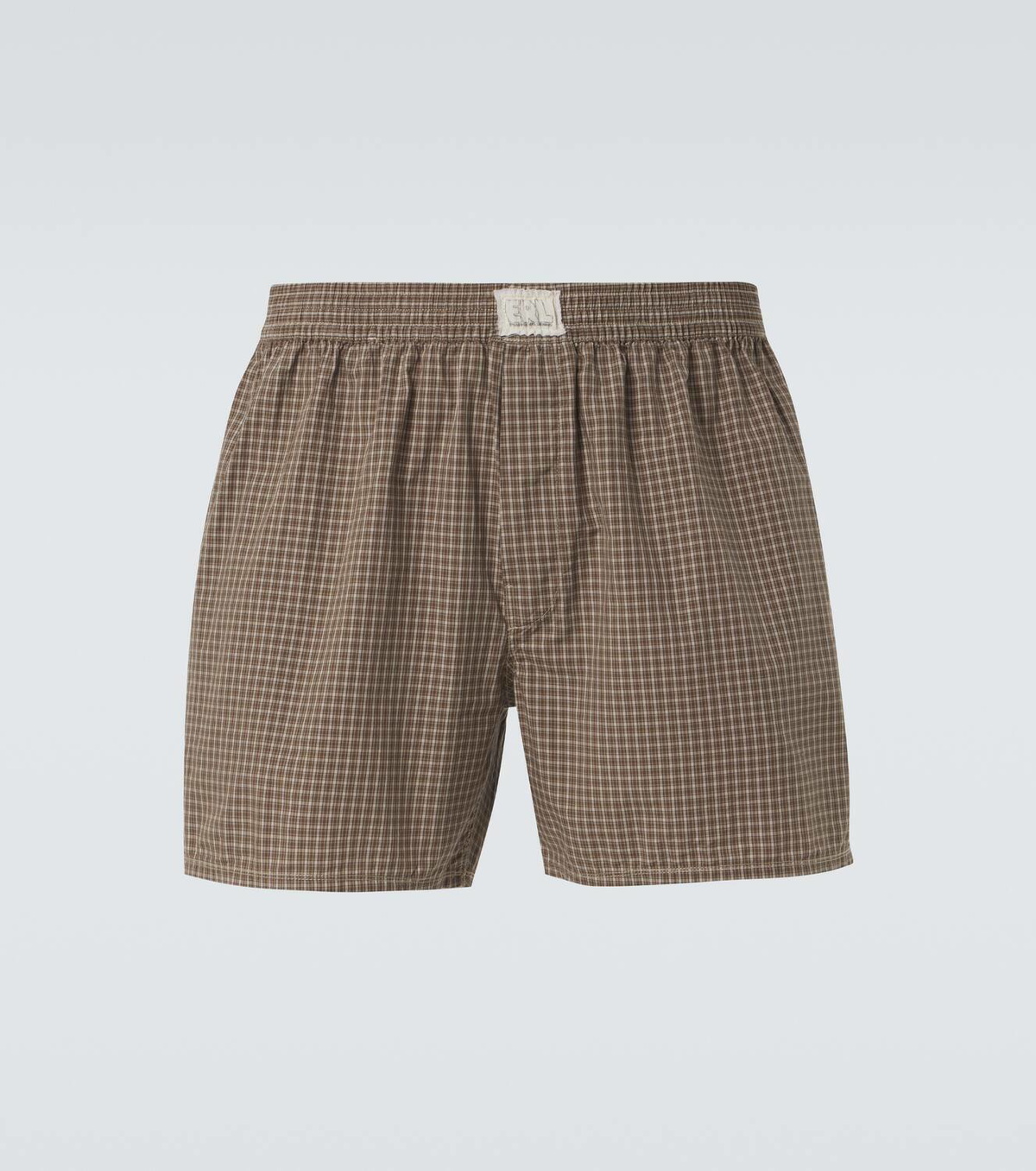 ERL Checked cotton boxers