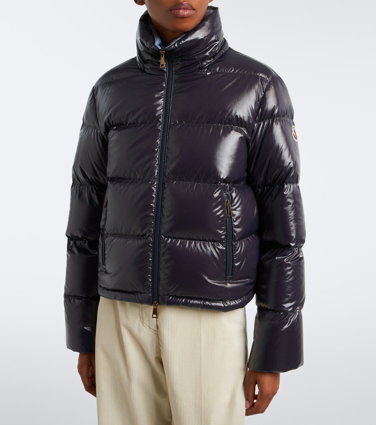Moncler Niveole hooded down jacket