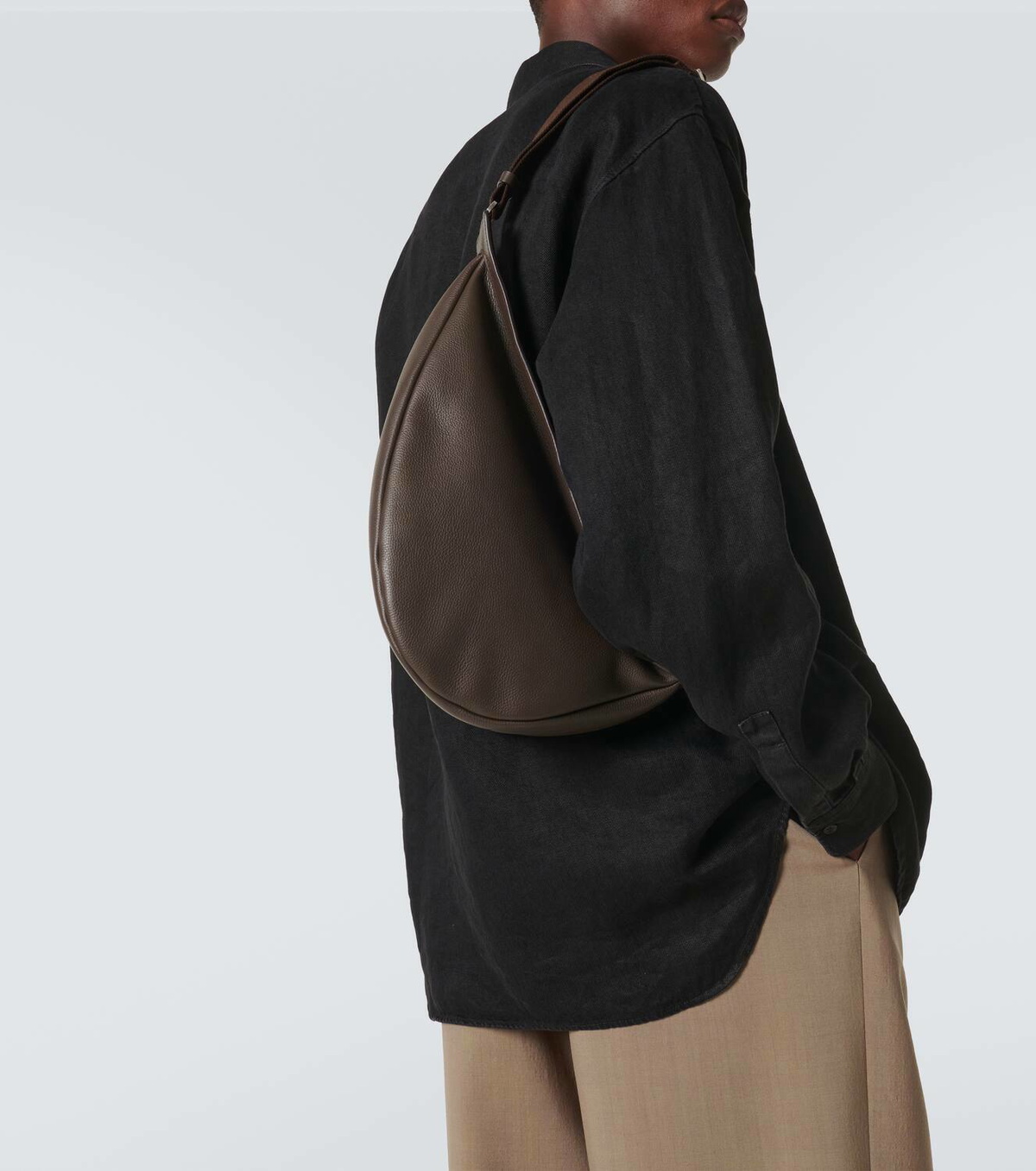 The Row Slouchy Banana Large leather crossbody bag