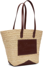 Lanvin Beige Catch Medium Tote