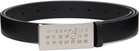 MM6 Maison Margiela Black Numeric Belt